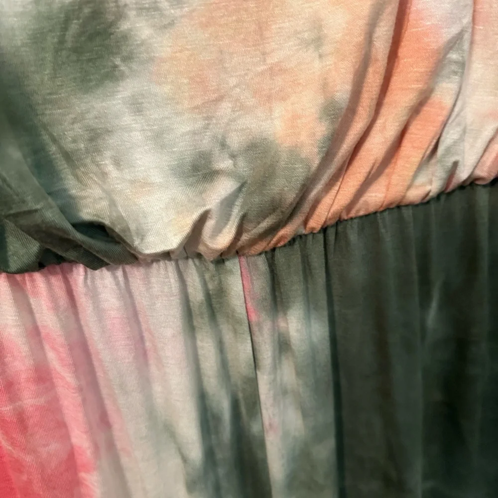 Tie Dye Jumpsuit NEW, Size 2x - Picture 7 of 10
